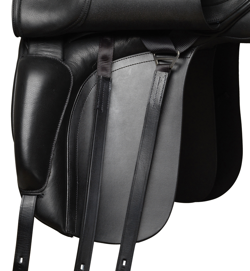 Fairfax Classic Dressage Saddle - Black-2