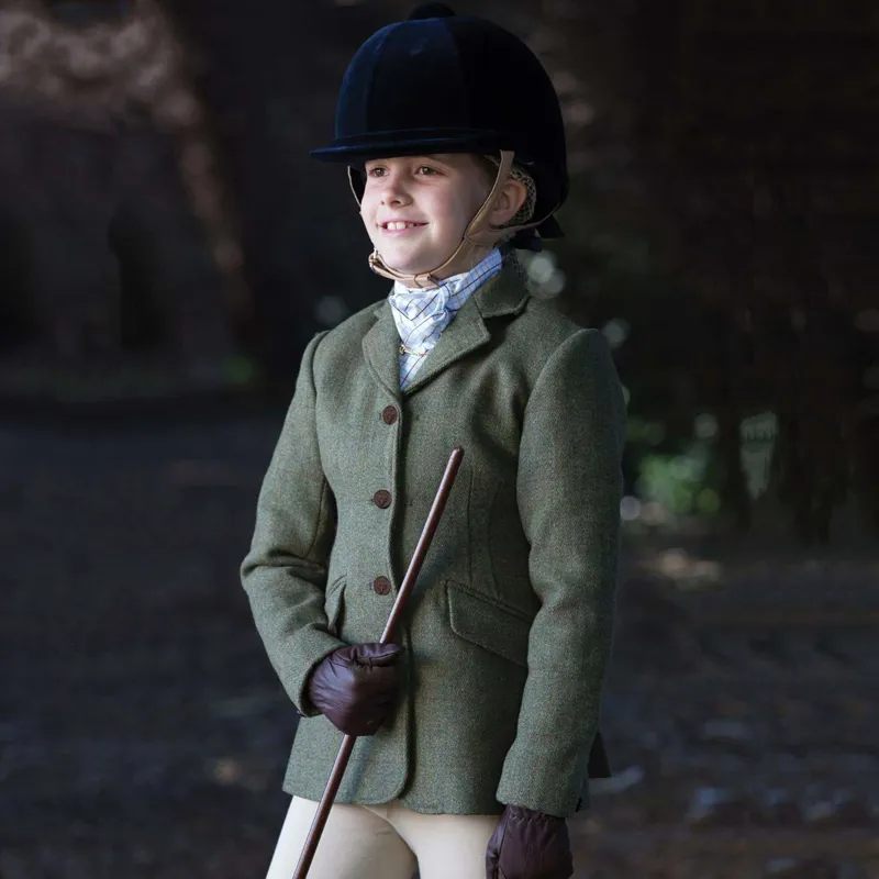 Equetech Junior Claydon Tweed Riding Jacket