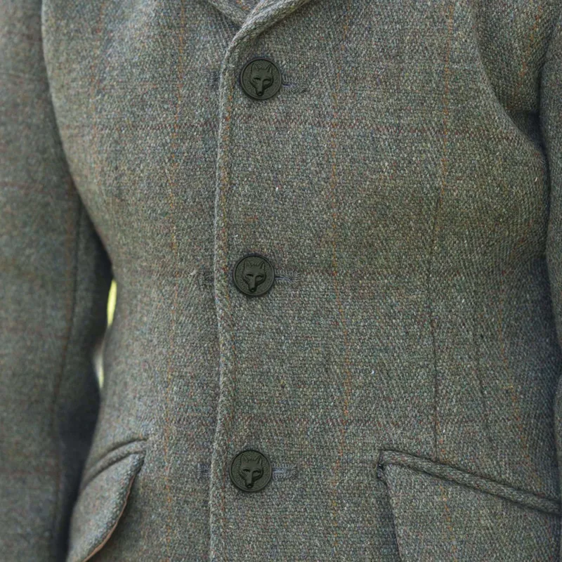 Equetech Junior Claydon Tweed Riding Jacket-1