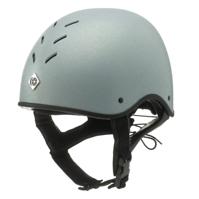 Charles Owen This Esme JS1 Pro Riding Skull Hat - Silver-6