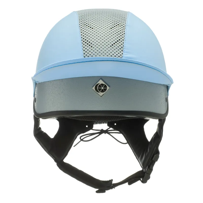 Charles Owen This Esme JS1 Pro Riding Skull Hat - Silver-1