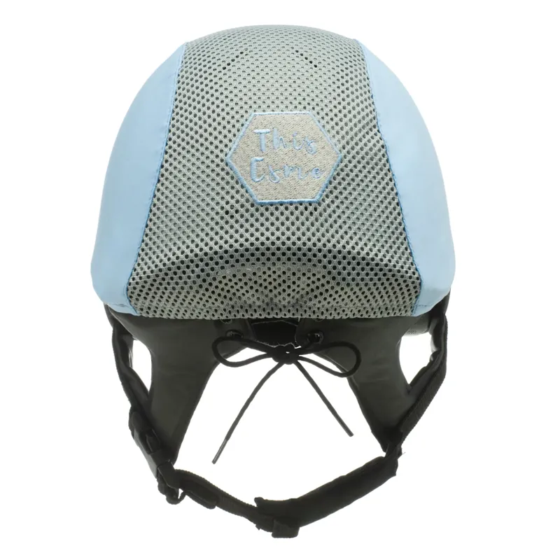 Charles Owen This Esme JS1 Pro Riding Skull Hat - Silver-2