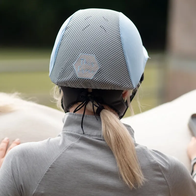 Charles Owen This Esme JS1 Pro Riding Skull Hat - Silver-4
