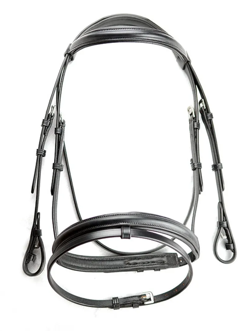 Dever Classic Comfort Flash Bridle Brown