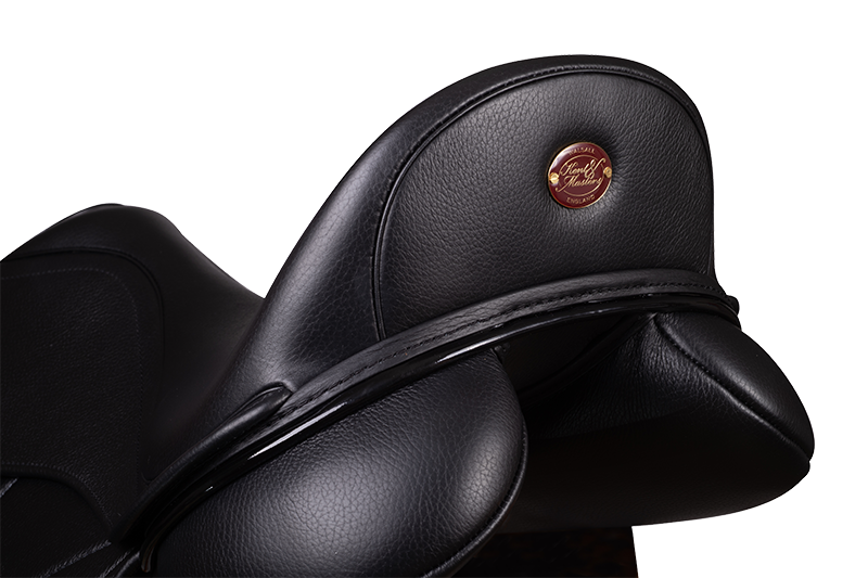 Kent and Masters Competition Series Dressage Saddle - Black-1