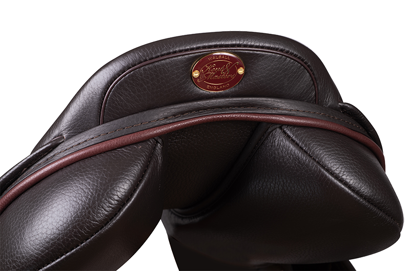 Kent and Masters Competition Series Monoflap XC Saddle - Brown -2