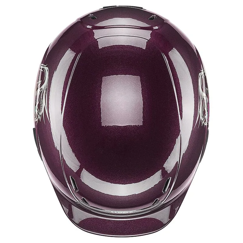 Uxex Kidoxx Flower Burgundy Shiny-2