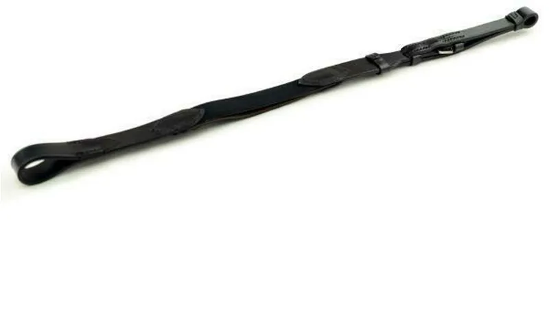 Classic Standing Martingale Attachment with Elastic 1/25mm Black