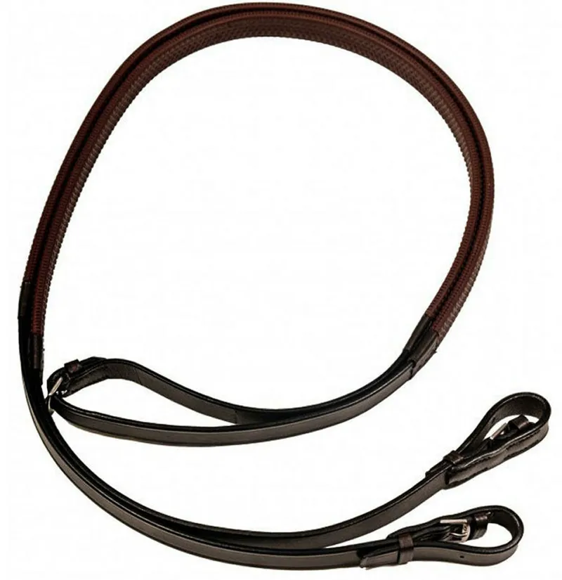 Goughs English Leather Race Reins - Black