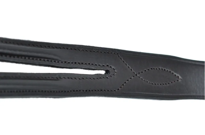 Dever Platinum Raised Running Martingale Full in Brown-3