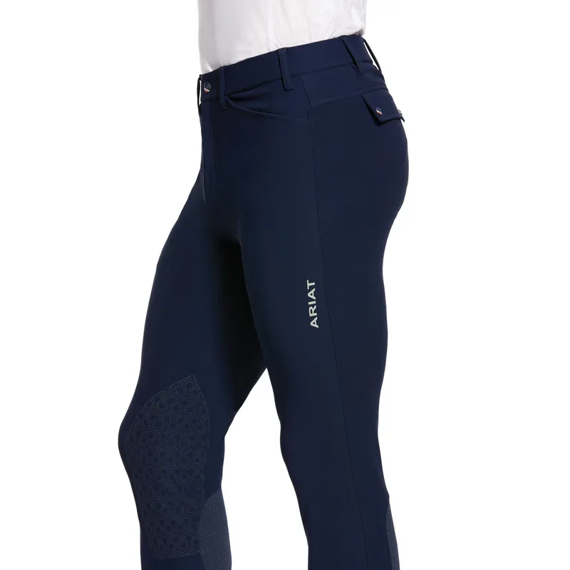 Ariat Mens Tri Factor Grip KP Breech Navy-2
