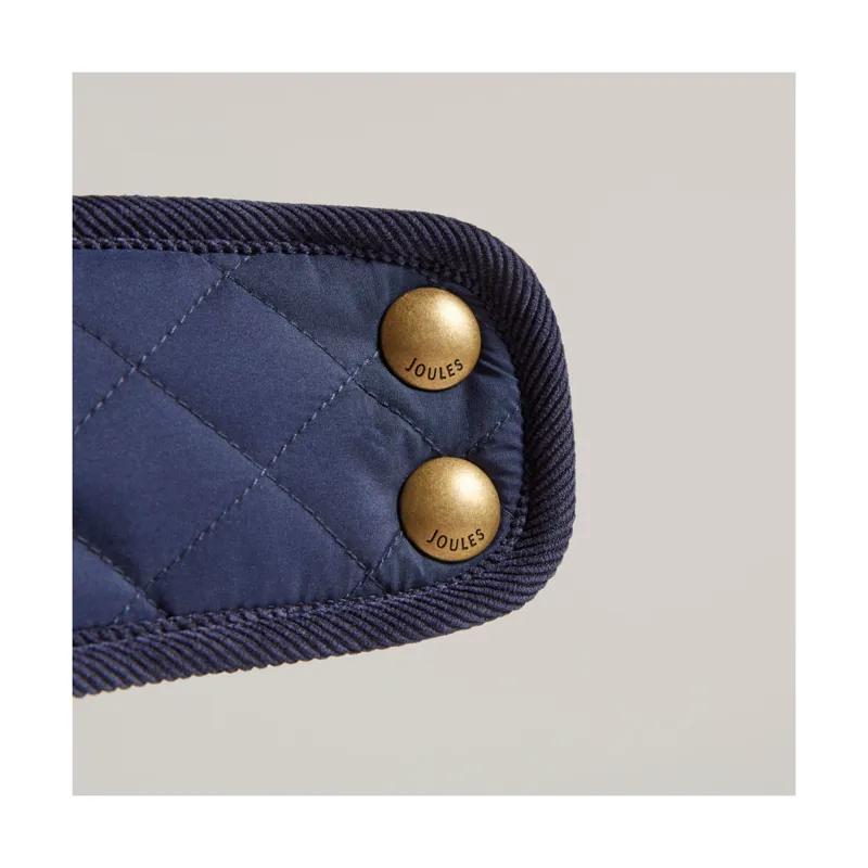 Joules Quilted Dog Coat - Navy -4