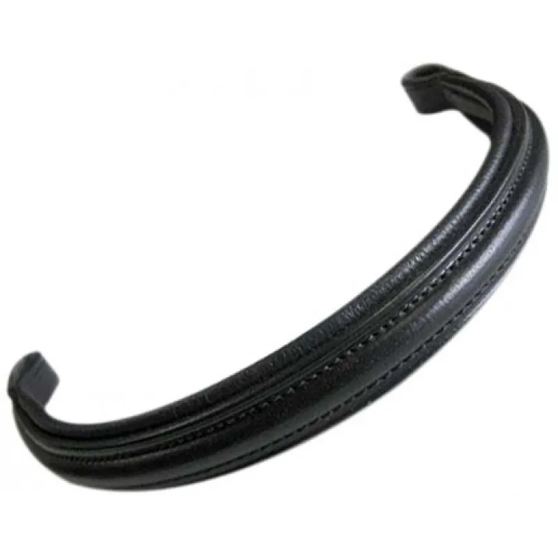 English Leather Raised Browband Black