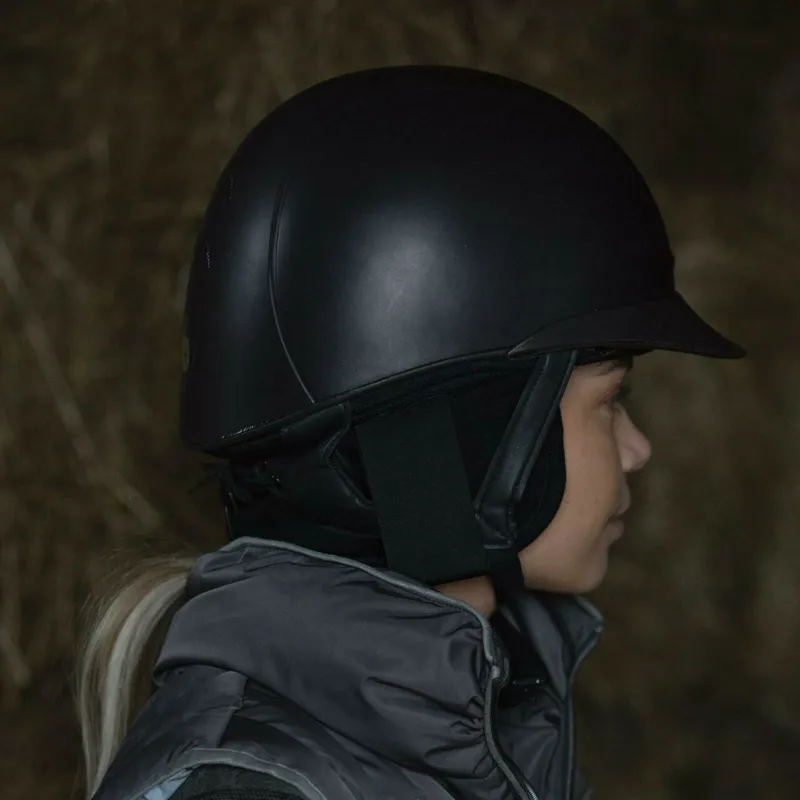 Equetech Unisex Riding Hat Ear Warmers- Black-1