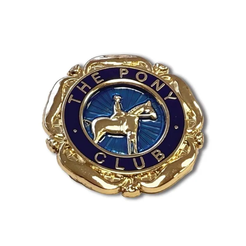 Equetech Official Pony Club Members Badge - Gold