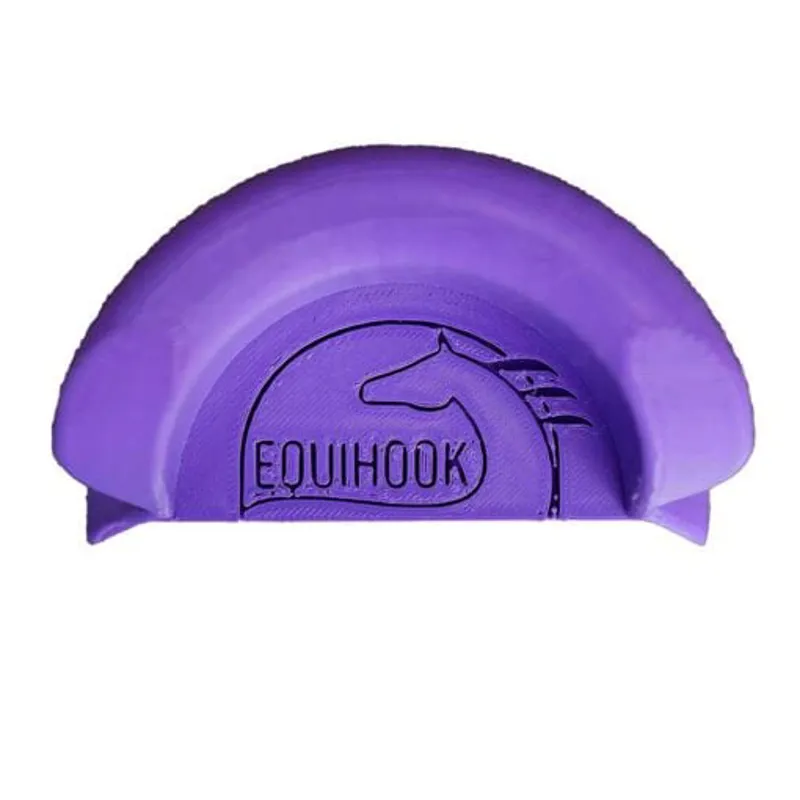 Equihook Magnetic Bridle Hook 'Colne Saddlery' Purple