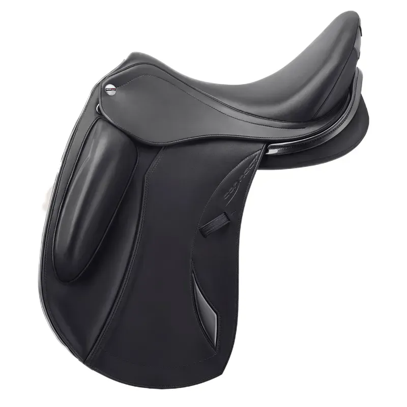 Erreplus Connect Dressage Saddle Monoflap 17/33 in Black