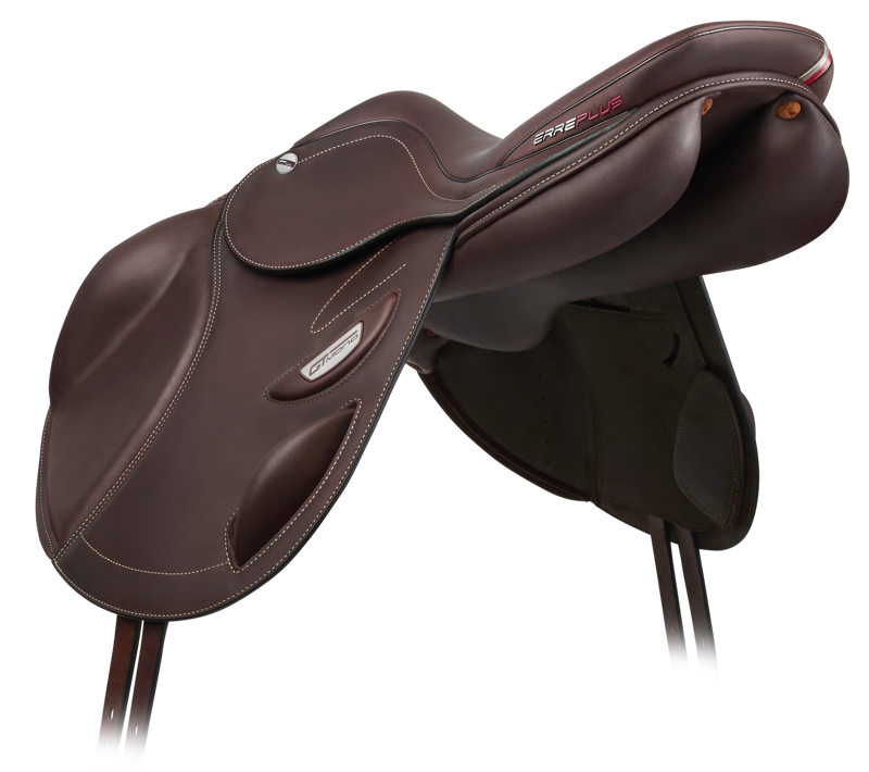 Erreplus Eventing Mono Eventing Saddle 17 33 - Brown-1