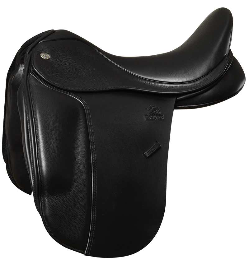 Fairfax Classic Dressage Saddle - Black-1
