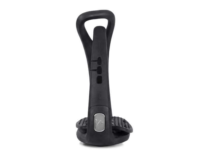 Freejump Soft'Up Pro Stirrups - Black/Black-1