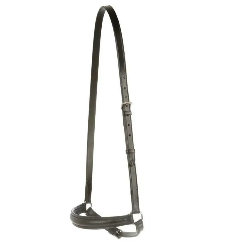 English Leather Drop Noseband Brown