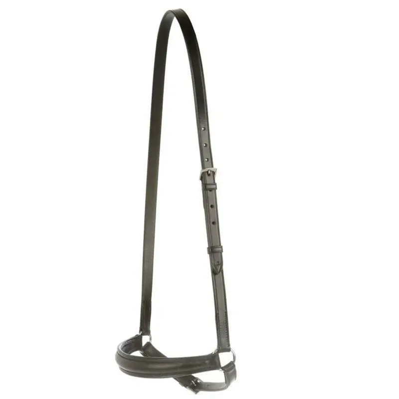 English Leather Drop Noseband Black