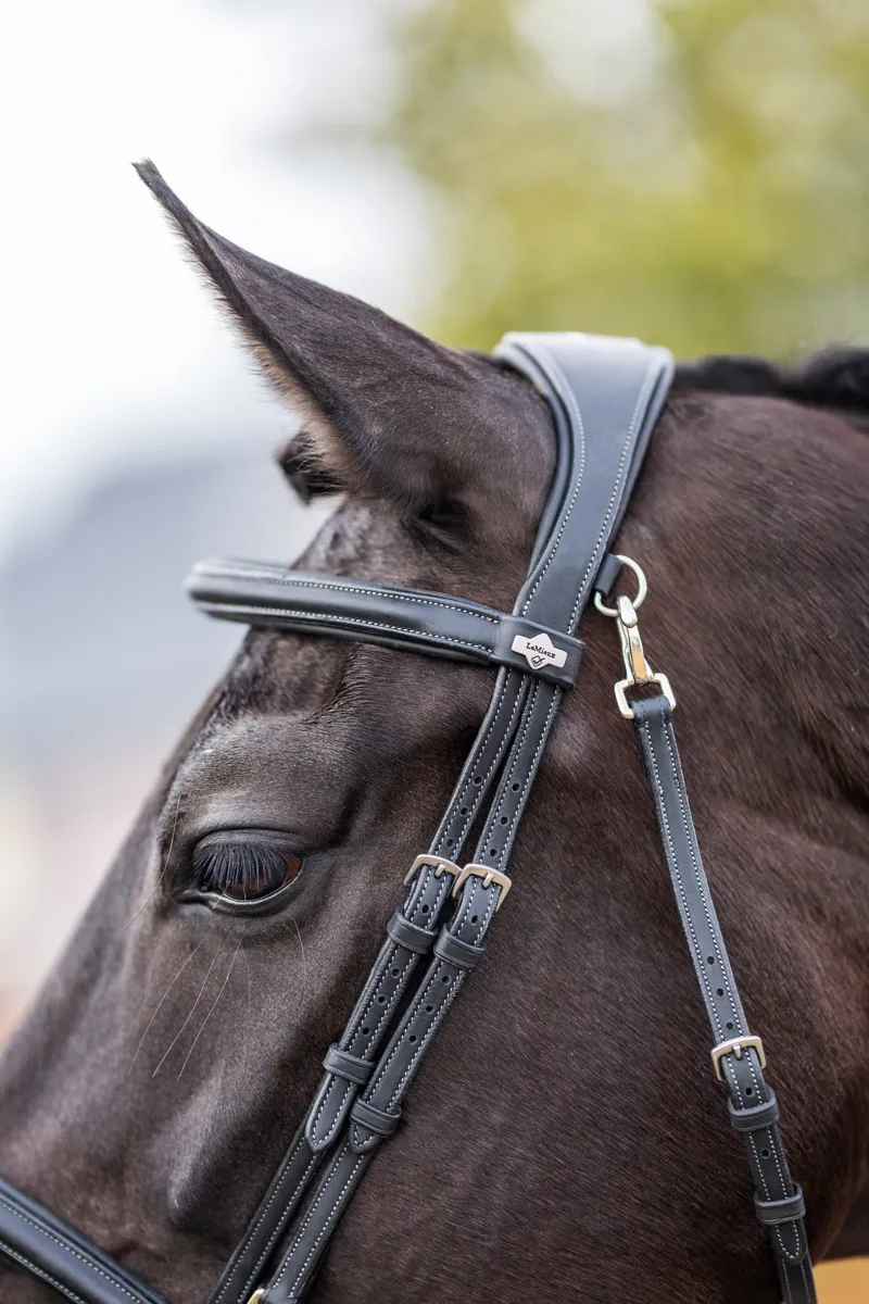 LeMieux Kudos Work Bridle - Black-3