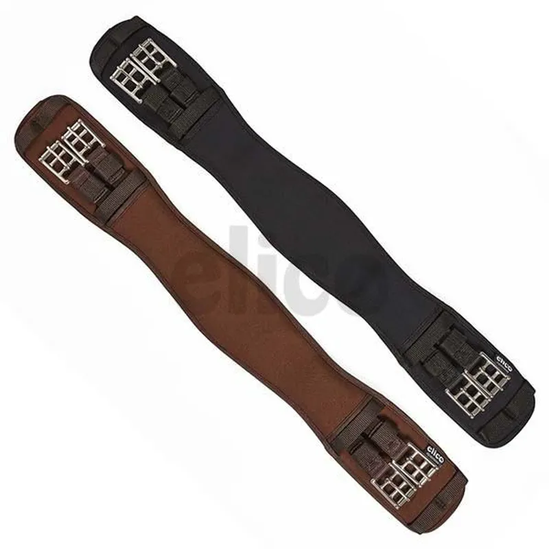Elico Memory Foam Dressage Girth Black