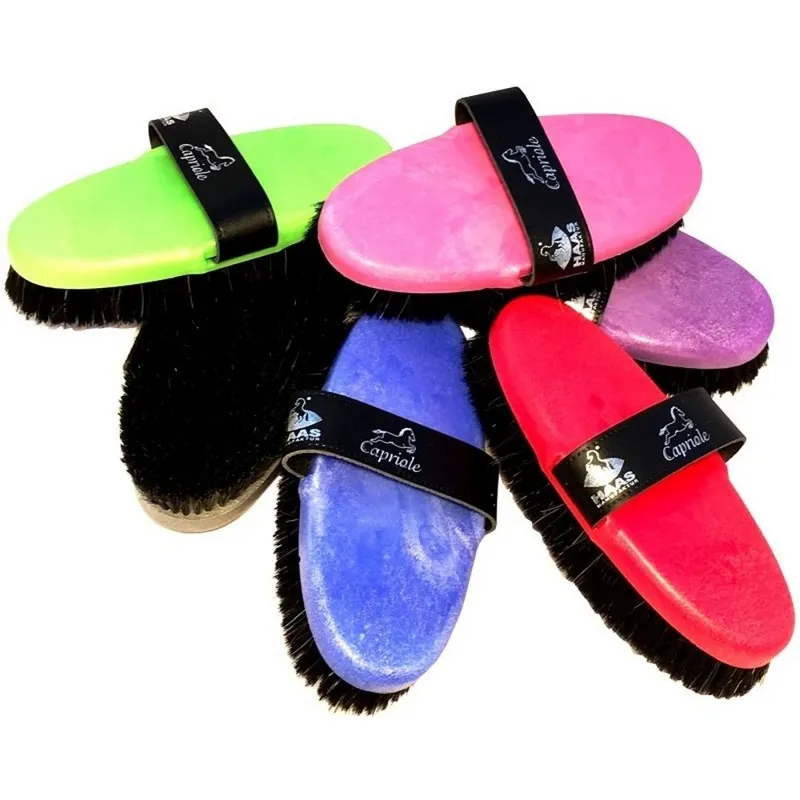 Haas Capriole Brush - Red