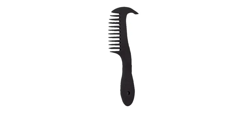 Haas Wide Tooth Mane Comb - Black