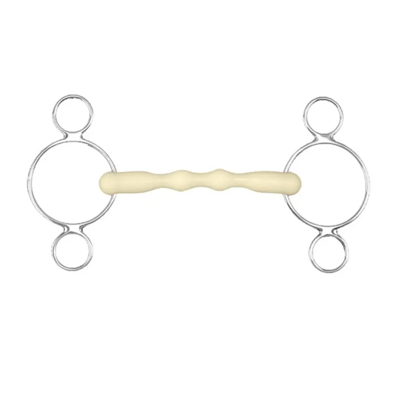Happy Mouth Mullen Continental - 2 Ring Dutch Gag Bit