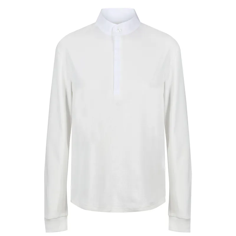 Equetech Mens Cotton Foxhunter Shirt - Ecru