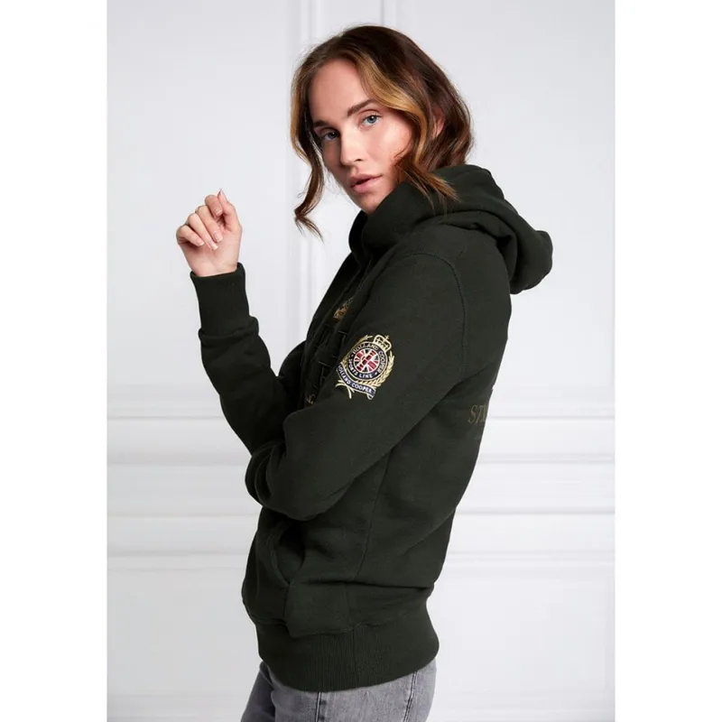 Holland Cooper Heritage Hoodie- Racing Green-2