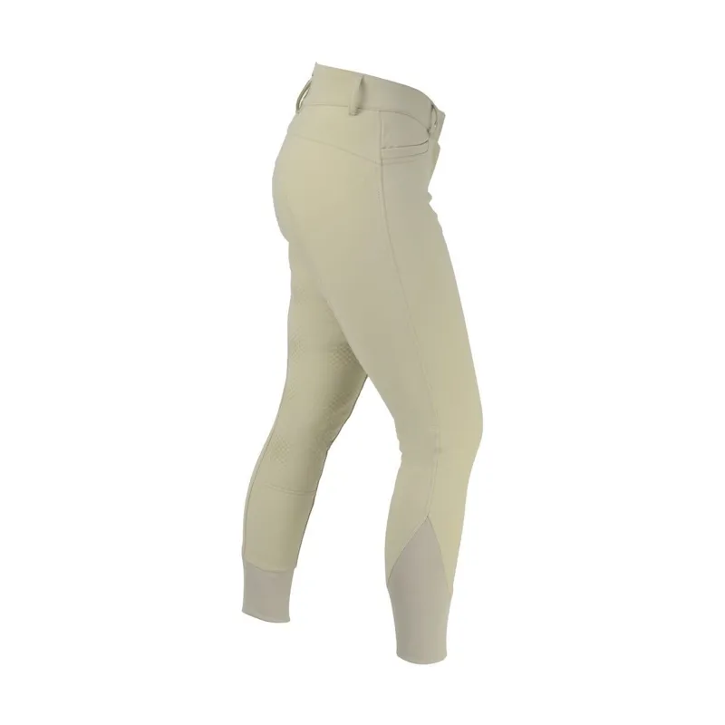 Hy Equestrian Arctic Softshell Ladies Breeches Beige-2