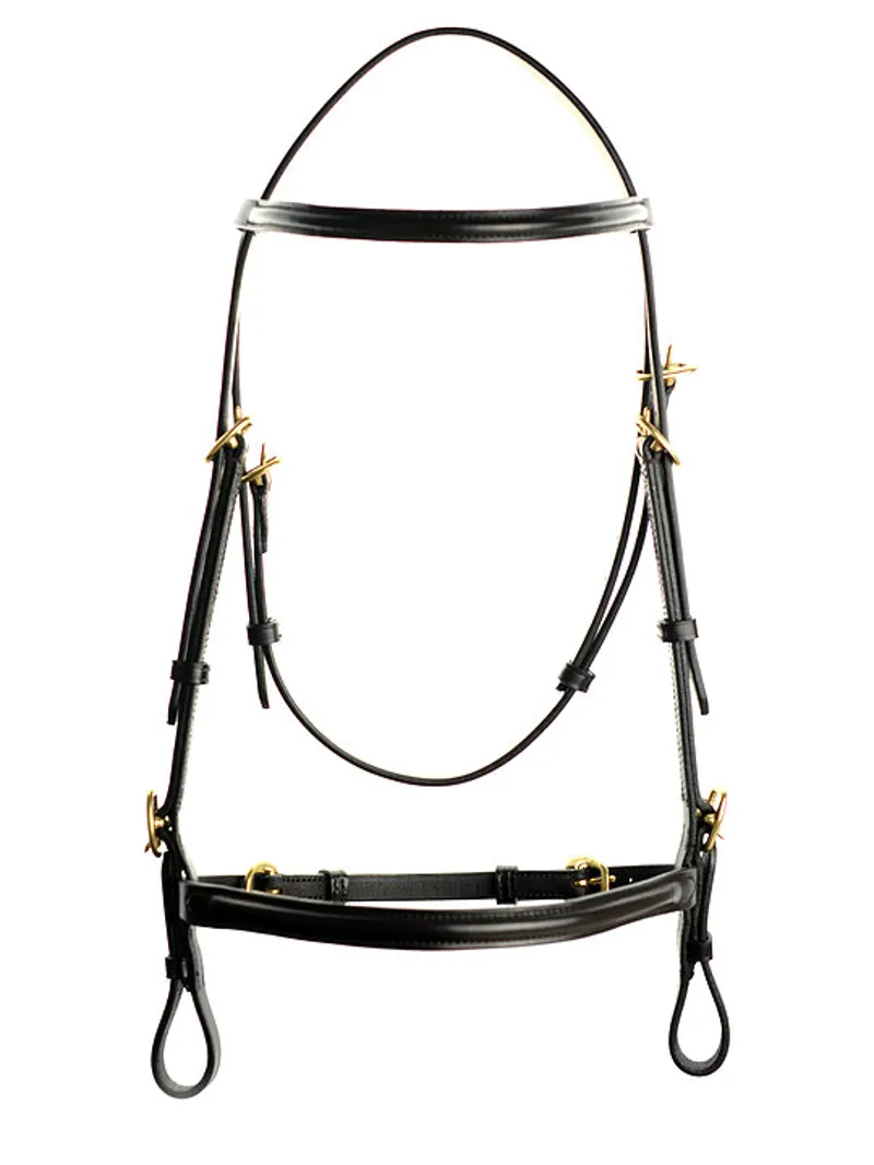 Ascot In Hand Bridle - Brown