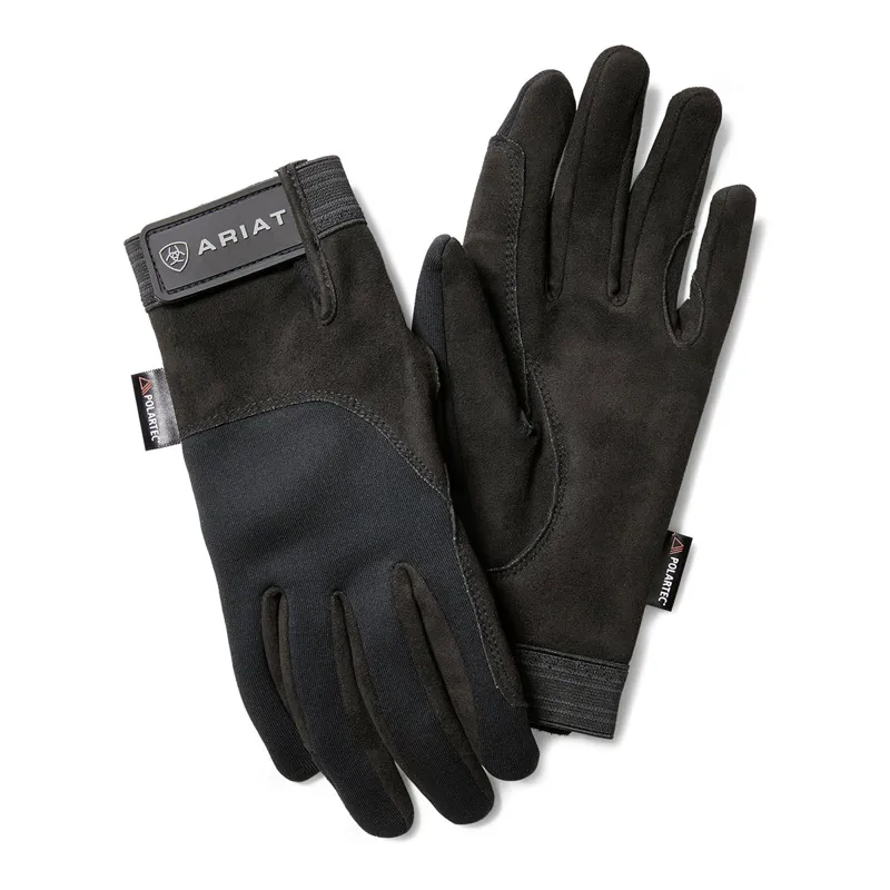 Ariat Tek Grip Insulated Gloves - Black