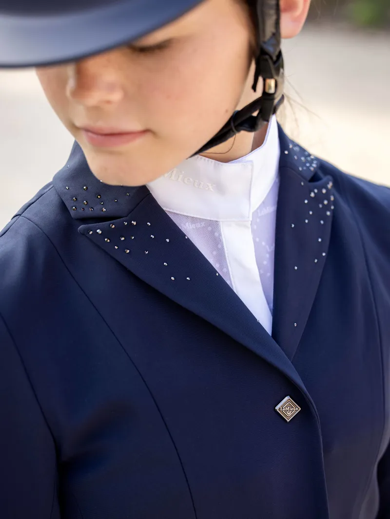 LeMieux Junior Pro Show Jacket - Navy-4