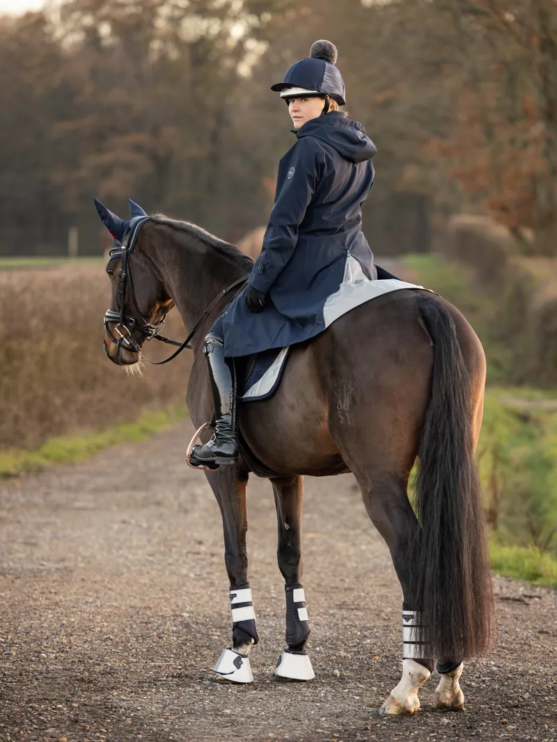 LeMieux Amelie Lightweight Riding Coat - Navy-3