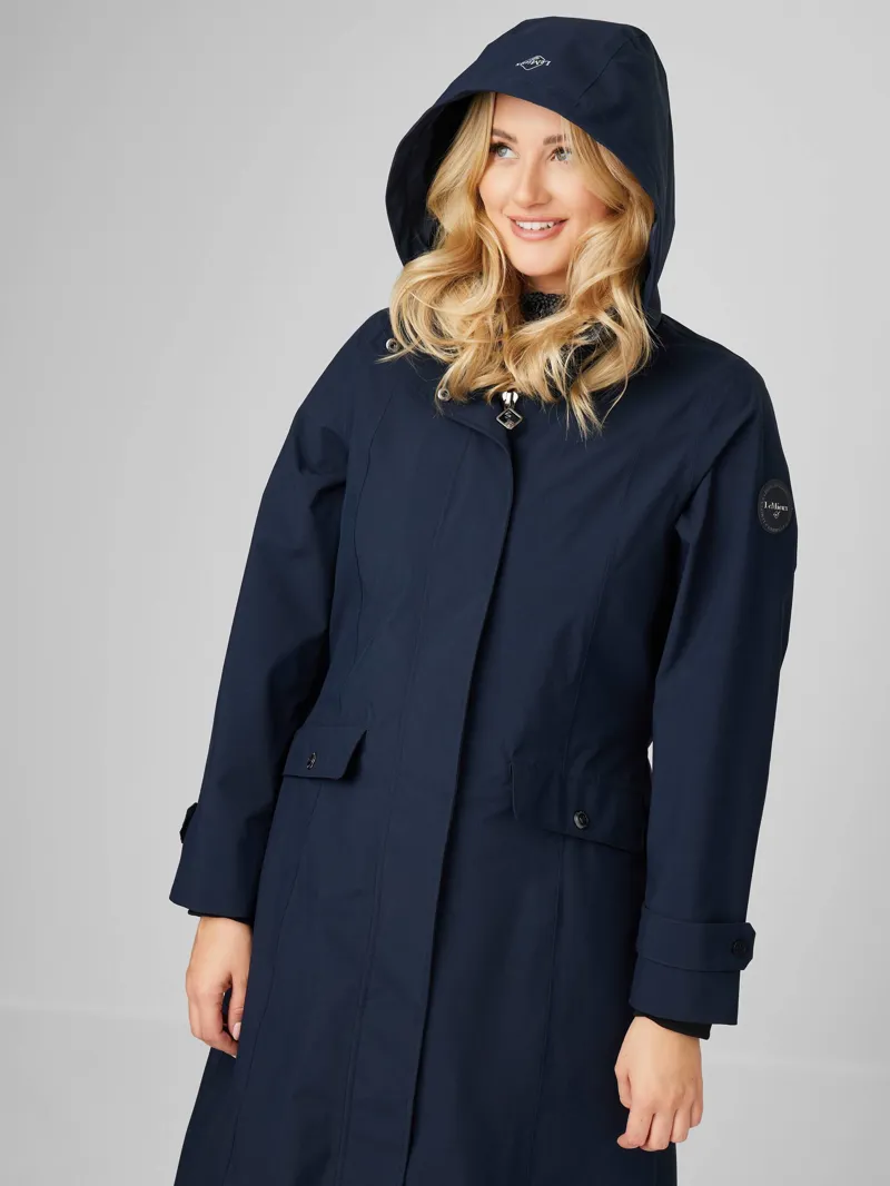 LeMieux Amelie Lightweight Riding Coat - Navy-7