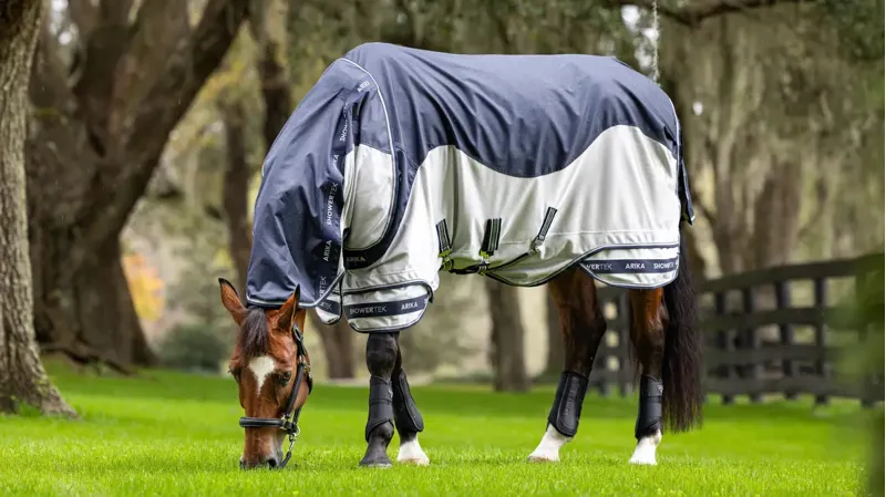 Arika Shower-Tek Fly Rug Navy