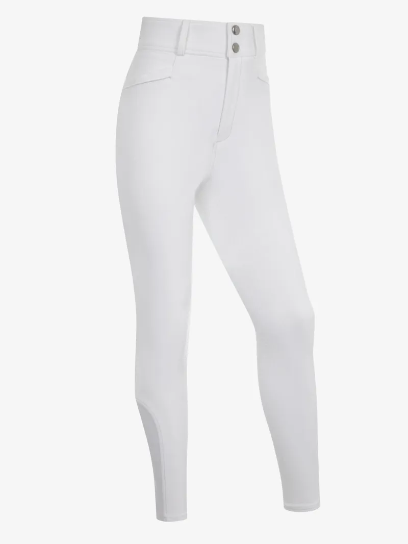 LeMieux Young Rider Freya Pro Breeches - White-3