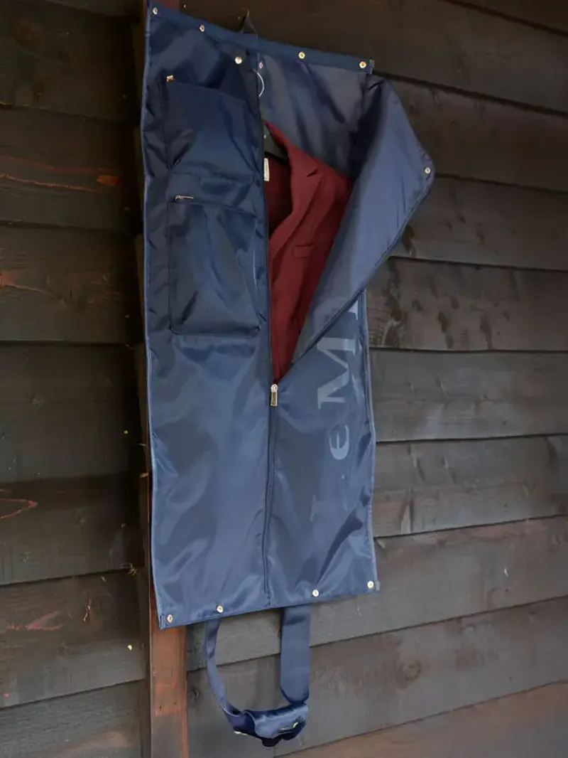 LeMieux Luxe Show Jacket Duffle Bag - Navy-4