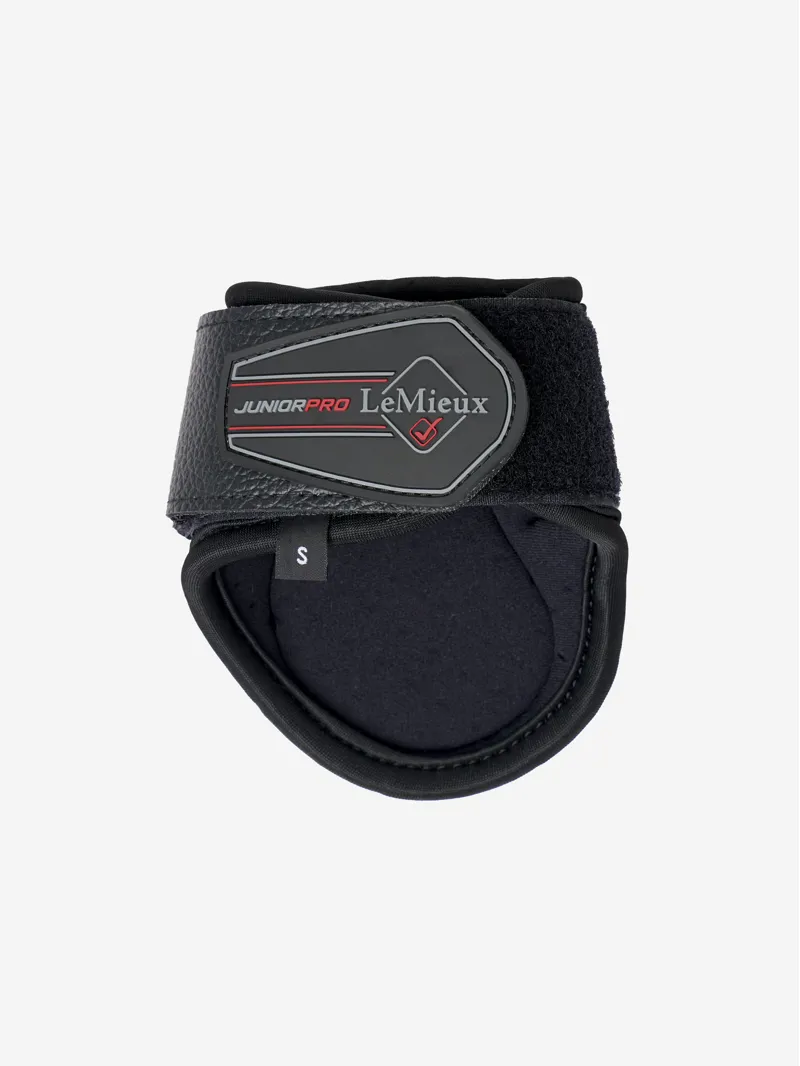 LeMieux Compliant Junior Pro Fetlock Boots - Black-2