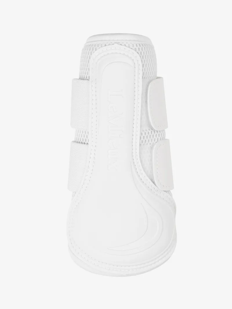 LeMieux Mesh Brushing Boot - White-1