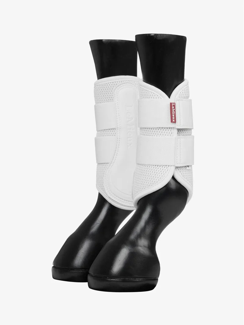 LeMieux Mesh Brushing Boot - White