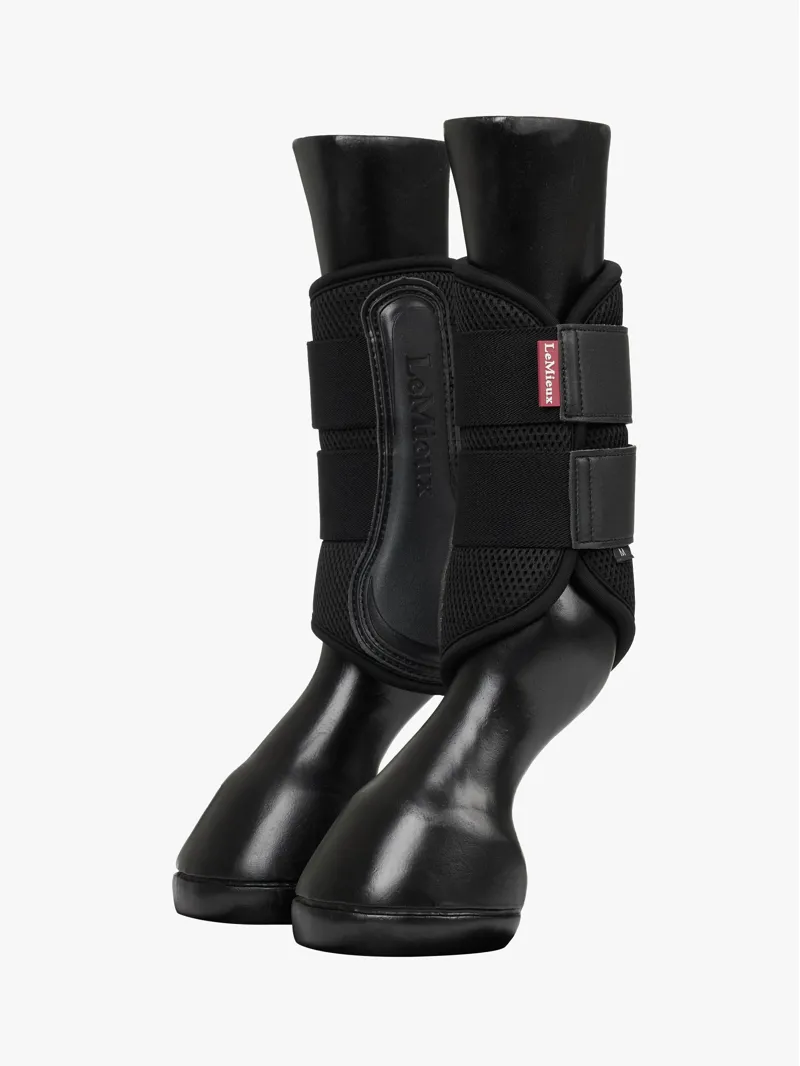 LeMieux Mesh Brushing Boot - Black