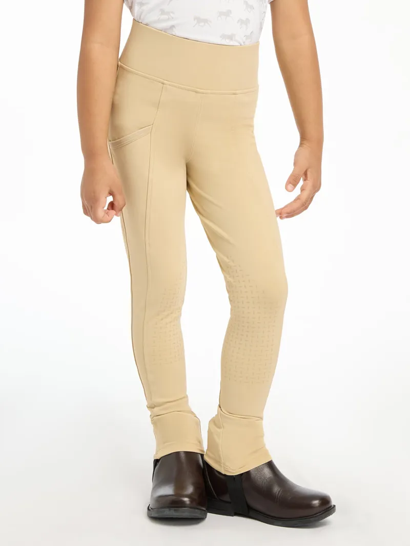 LeMieux Mini Pull On Breeches - Beige-1