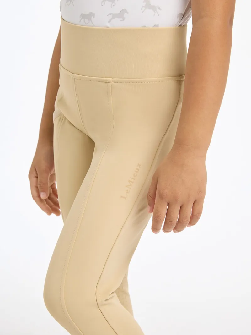 LeMieux Mini Pull On Breeches - Beige-3