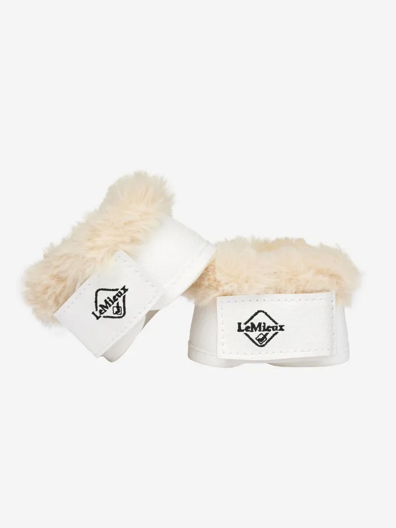 LeMieux Toy Pony Dressage Overreach Boot - White