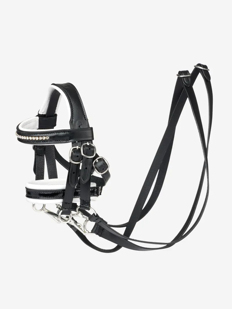 LeMieux Toy Pony Double Bridle - Black
